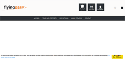 Desktop Screenshot of flyingpass.fr