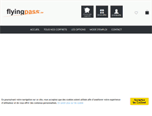 Tablet Screenshot of flyingpass.fr